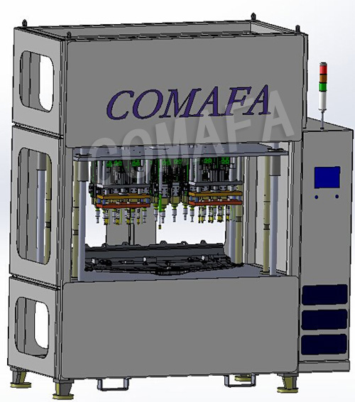 汽車(chē)側蓋板支架焊接機