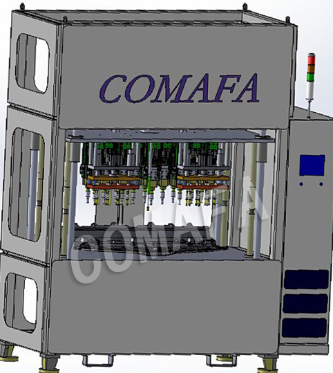 汽車(chē)頂蓋下護板總成焊接機