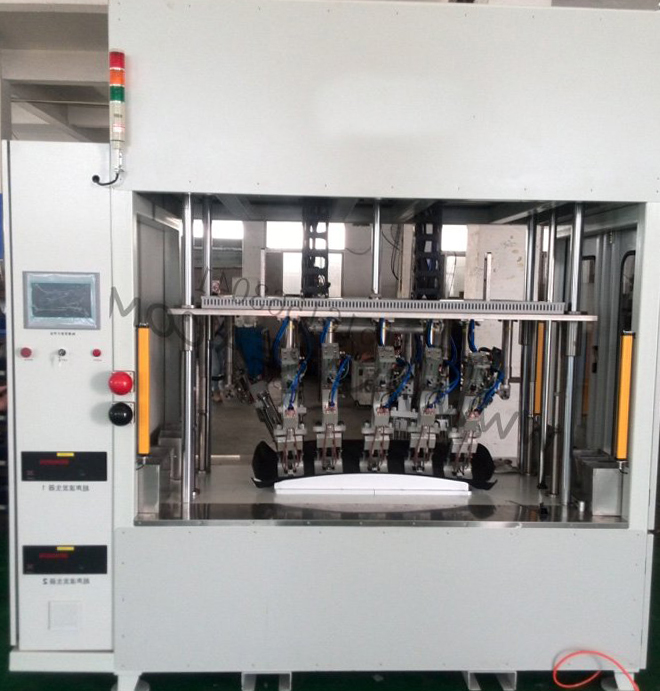 汽車(chē)前圍隔熱墊總成超聲波焊接機