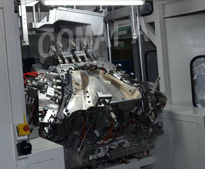 汽車(chē)行李箱衣帽架下飾板焊接機