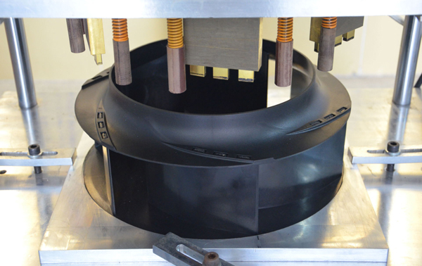 散熱風(fēng)扇膠柱熱熔焊機