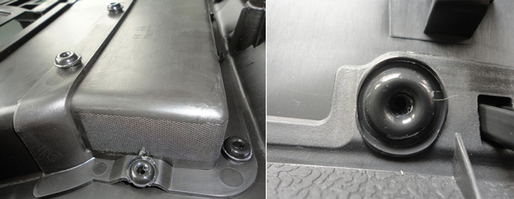 汽車(chē)內飾塑料件熱熔柱超聲波鉚點(diǎn)焊接模具