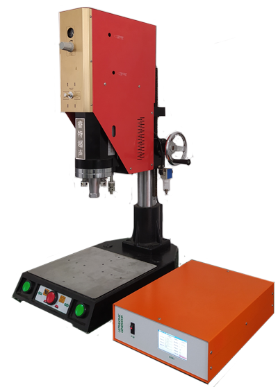 過(guò)濾棉與pp塑料殼超聲波焊接機