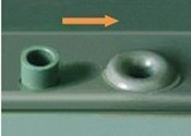 塑料鉚接樣品原理