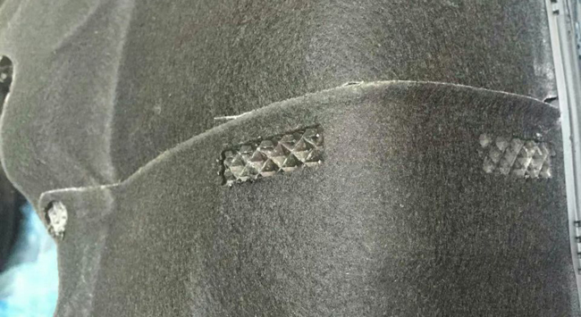 隔音棉超聲波點(diǎn)焊圖片